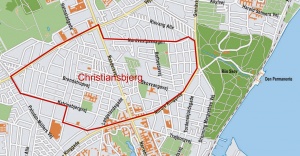 Kort Århus bydele Christiansbjerg.jpg