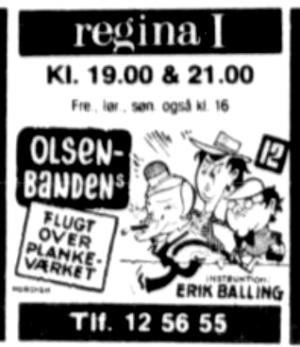Regina Olsenbanden annonce 1981.png
