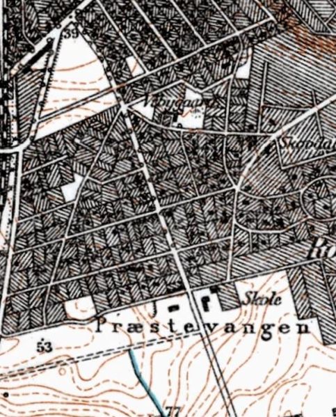 Fil:Nordre del af Rosenvangs Allé lavkantkort 1901 1945.jpg