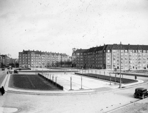 Harald Jensens Plads, E.A. Ebbesen, ca. 1929.jpg