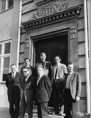 Arkitektskolen indvielse, Børge Venge, 1965.jpg