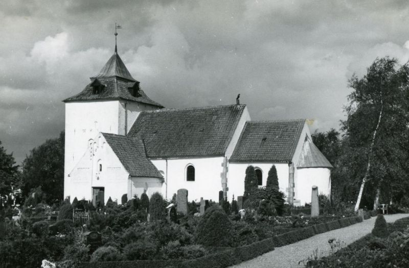 Fil:Viby Kirke 1954, Thomas Pedersen.jpg