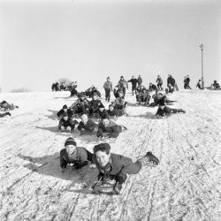 Kælkende børn, Børge Venge 1959.jpg