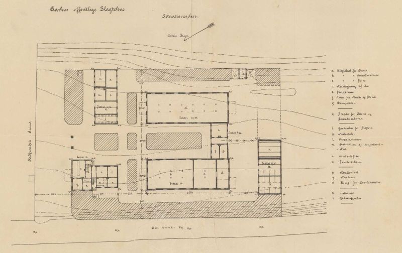 Fil:Aarhus offentlige slagtehus situationsplan 1894 aarhus ejendomsarkiv.JPG