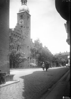 Frue Kirkeplads, Hammerschmidt Foto, 1925-1935.jpg