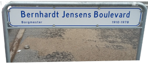 Bernhardt Jensens Boulevard gadeskilt.png